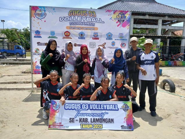 Tim bola volly SDN 1 Barurejo