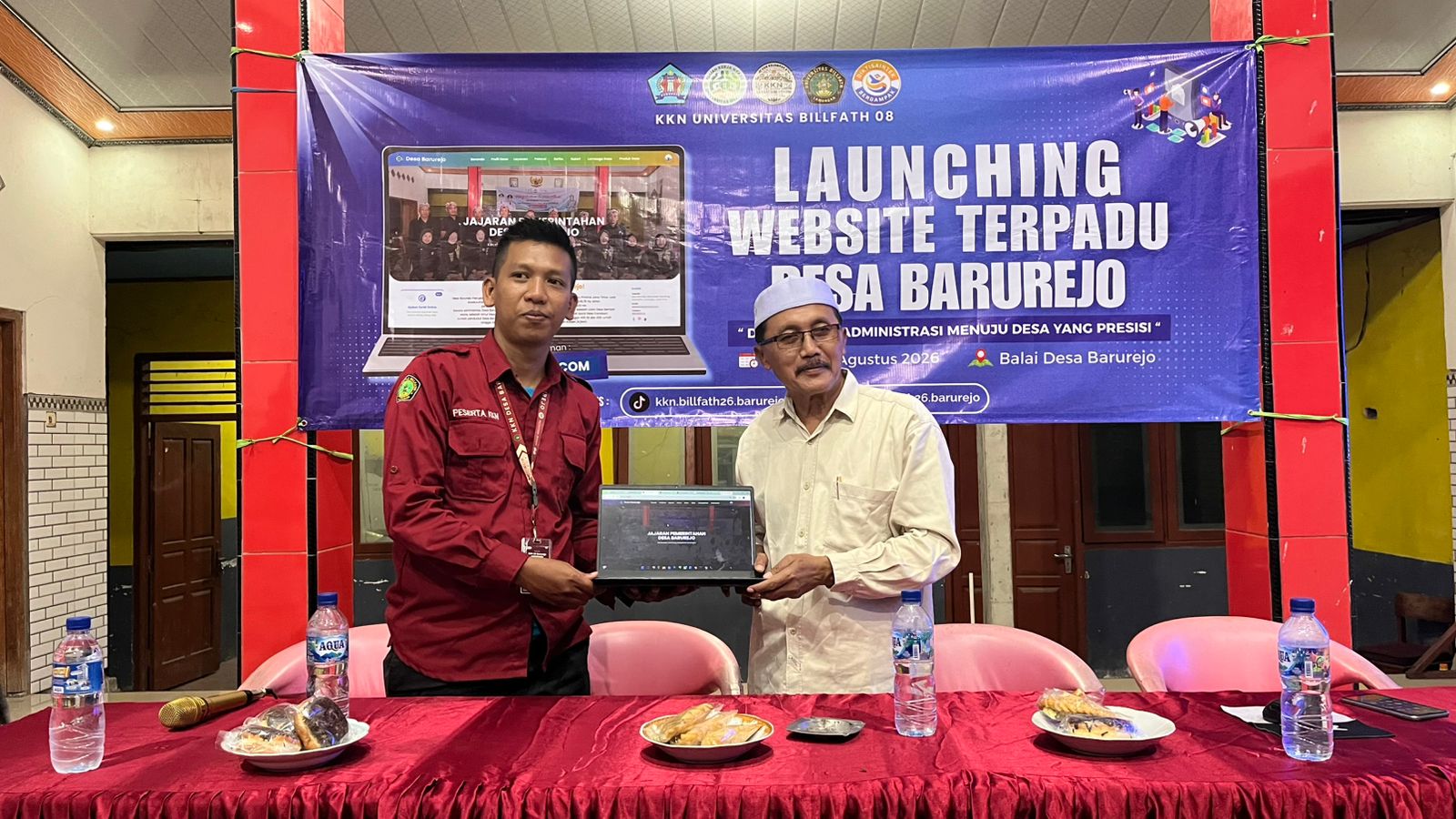 Birokrasi Makin Cepat, KKN Billfath Lamongan Resmi Luncurkan Website Terpadu untuk Warga Desa Barurejo