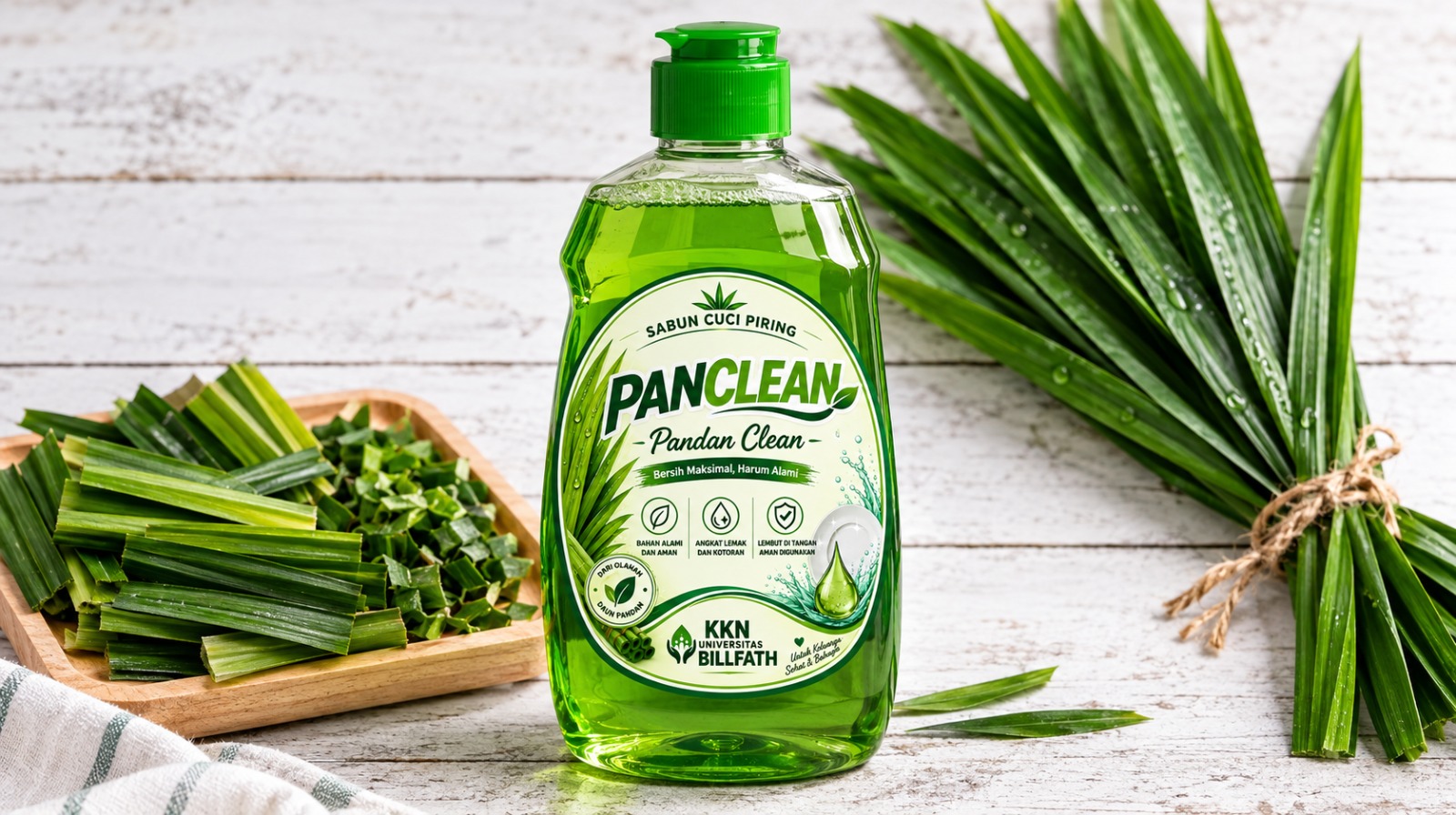 Sabun cuci dari daun pandan